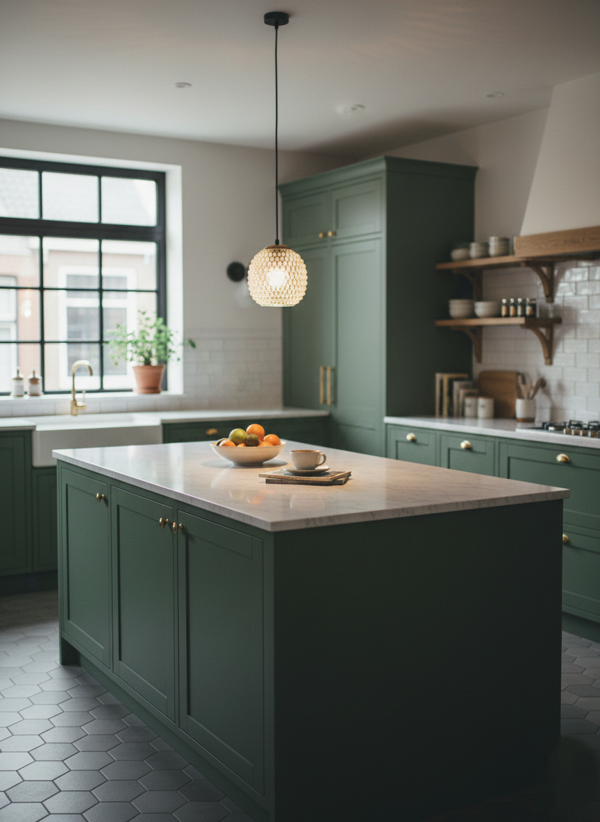 Golden Crystal Cage Pendant