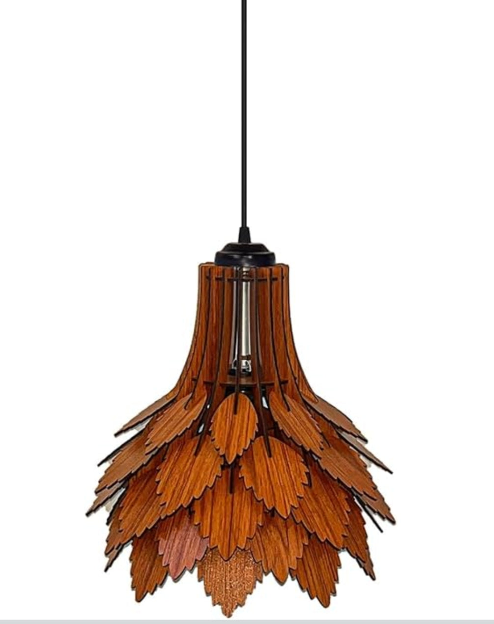 New leaf shuttle hanging light